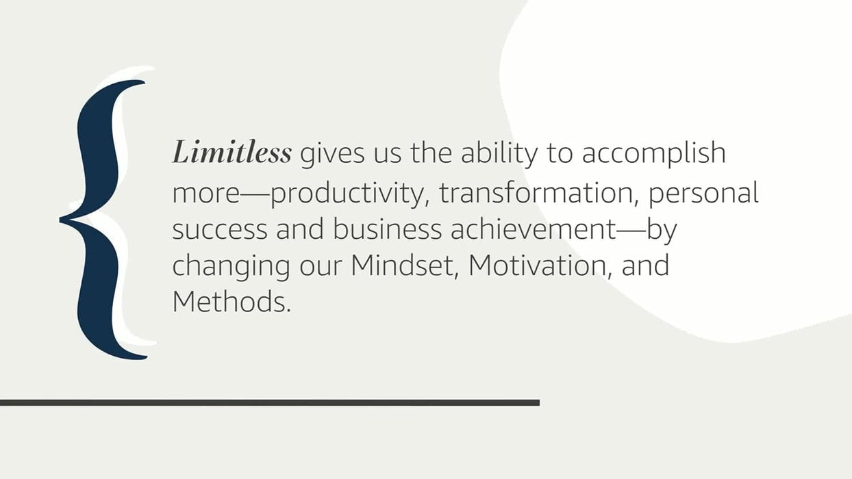 Limitless: Upgrade Your Brain, Learn Anything Faster, and Unlock Your Exceptional Life